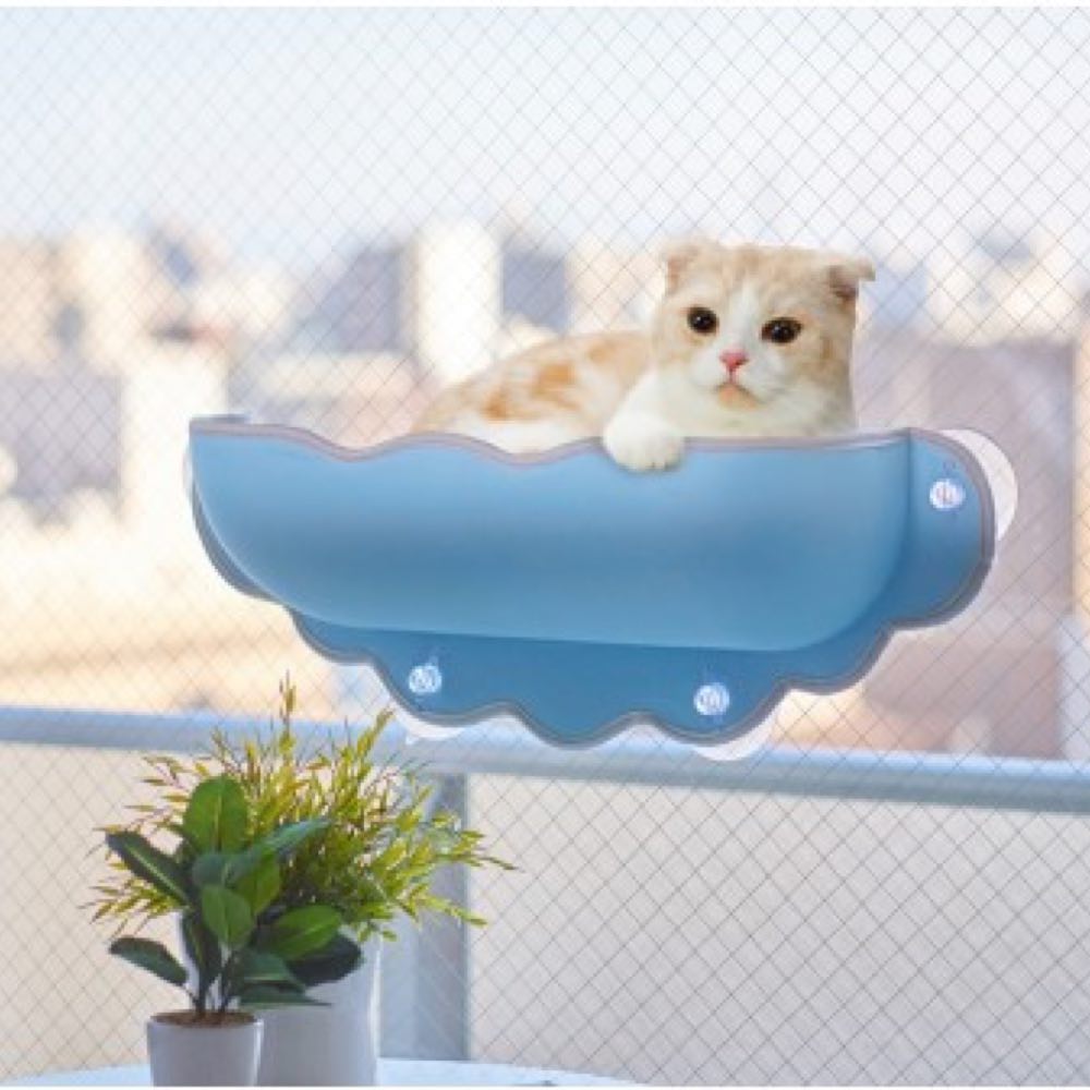 Marukan Window Cloud Bed For Cats - Kohepets