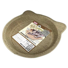 Marukan Cat Shape Hemp Scratching Tray For Cats - Kohepets