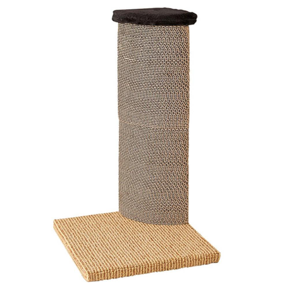 Marukan Corner Cardboard Cat Scratching Tower - Kohepets