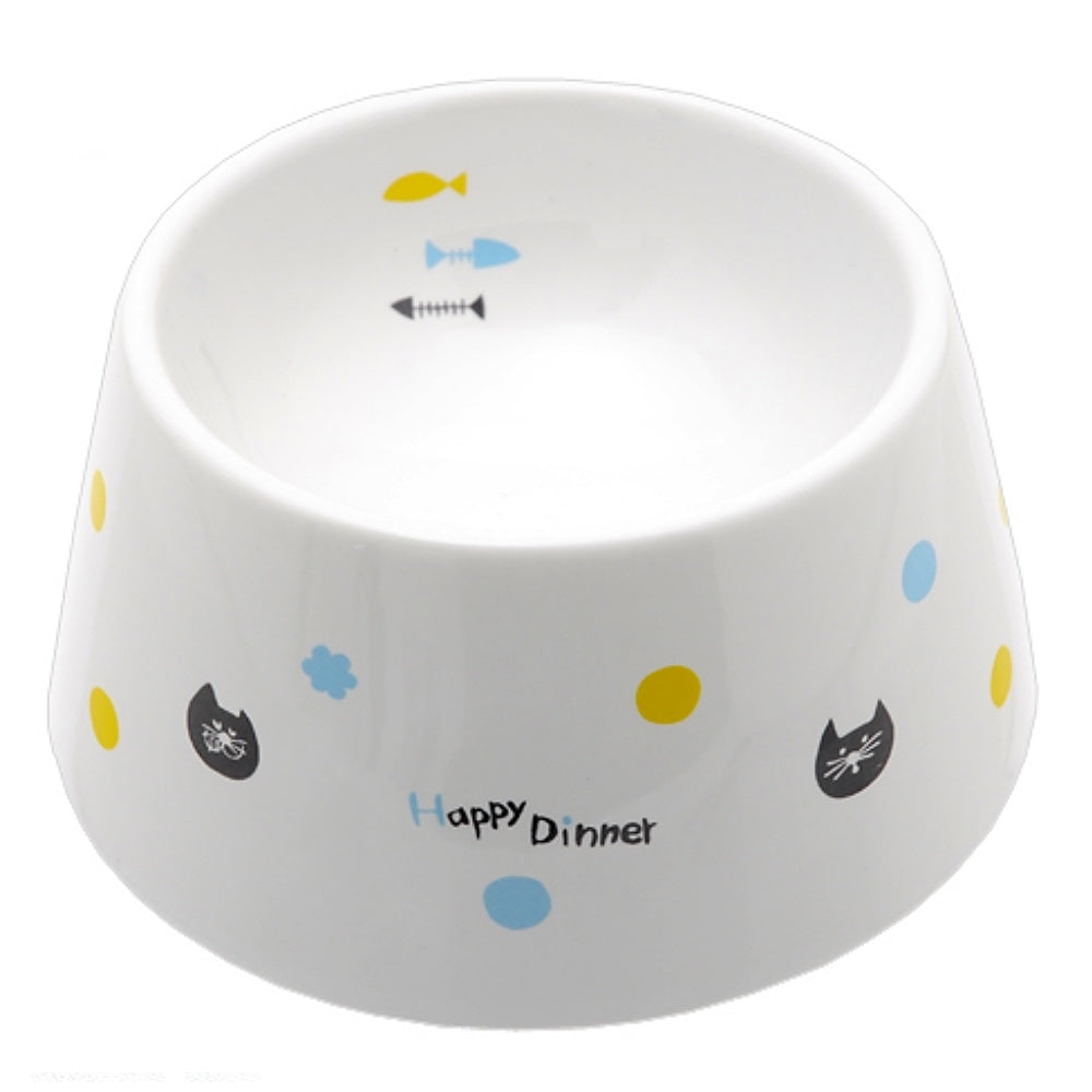 Marukan Easy Eat Ceramic Cat Dish - Kohepets