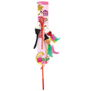 Marukan Mouse Teaser Wand Cat Toy