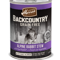 Merrick Backcountry Grain-Free Hearty Alpine Rabbit Stew Canned Dog Food 360g - Kohepets