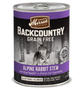 Merrick Backcountry Grain-Free Hearty Alpine Rabbit Stew Canned Dog Food 360g