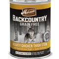 Merrick Backcountry Grain-Free Hearty Chicken Thigh Stew Canned Dog Food 360g - Kohepets