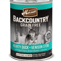 Merrick Backcountry Grain-Free Hearty Duck & Venison Stew Canned Dog Food 360g - Kohepets