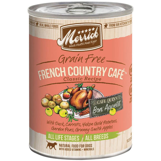 Merrick Classic Grain-Free French Country Cafe Canned Dog Food 374g - Kohepets