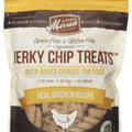 Merrick Jerky Chip Treats Grain-Free Oven-Baked Real Chicken Recipe Dog Cookies 10oz - Kohepets
