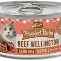 Merrick Purrfect Bistro Grain-Free Beef Wellington Morsels in Gravy Canned Cat Food 156g - Kohepets