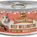 Merrick Purrfect Bistro Grain-Free Beef Wellington Morsels in Gravy Canned Cat Food 156g - Kohepets