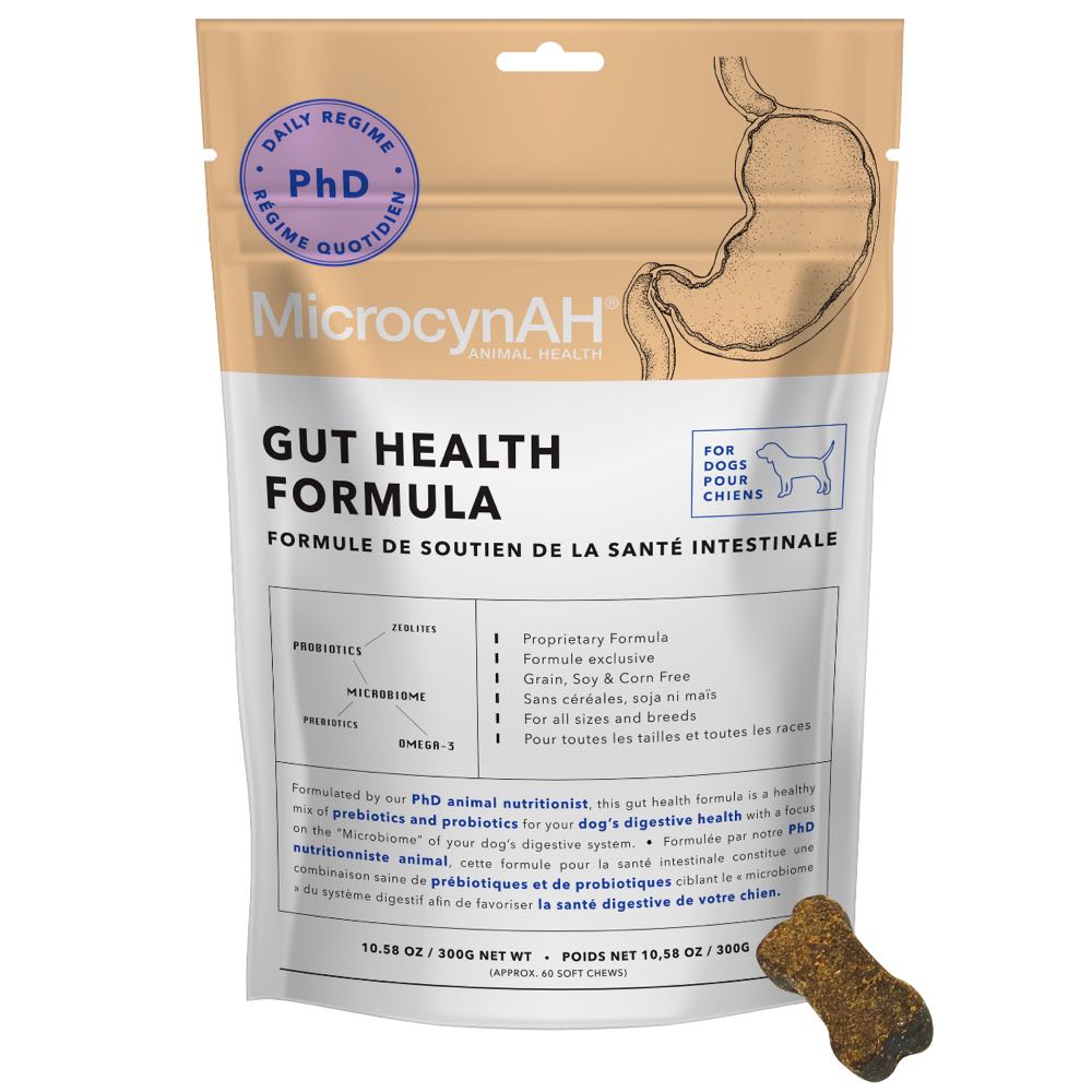 MicrocynAH Gut Health Formula Grain-Free Dog Treats 300g - Kohepets
