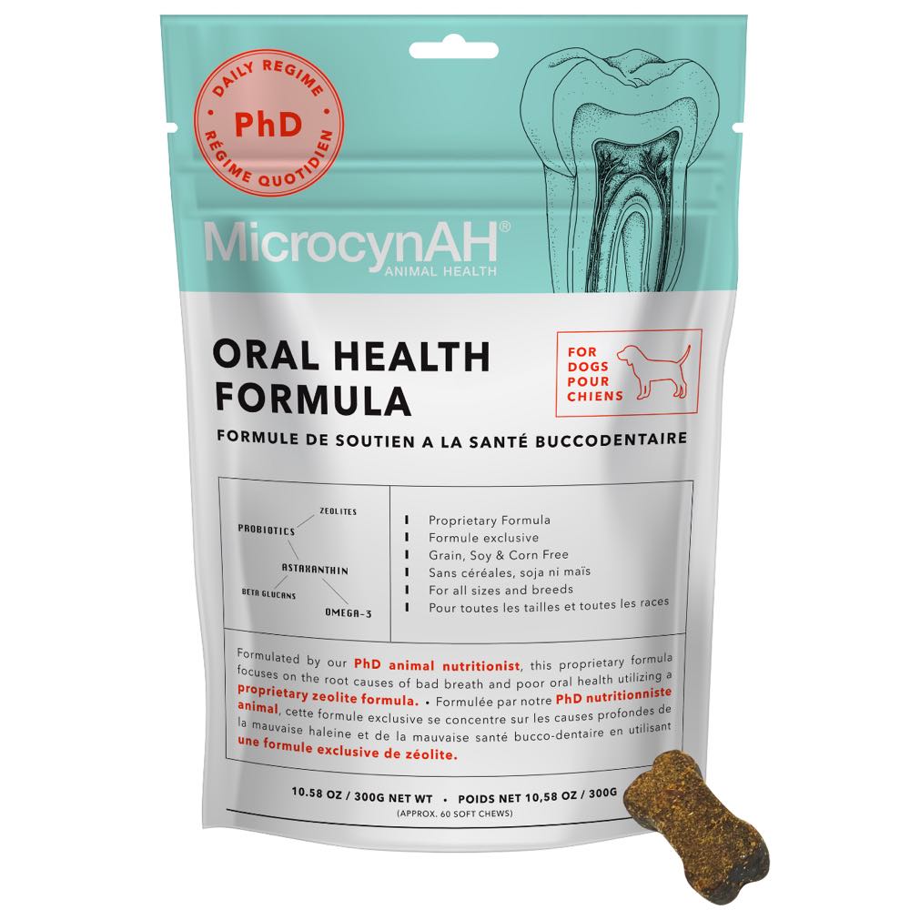 MicrocynAH Oral Health Formula Grain-Free Dog Treats 300g - Kohepets