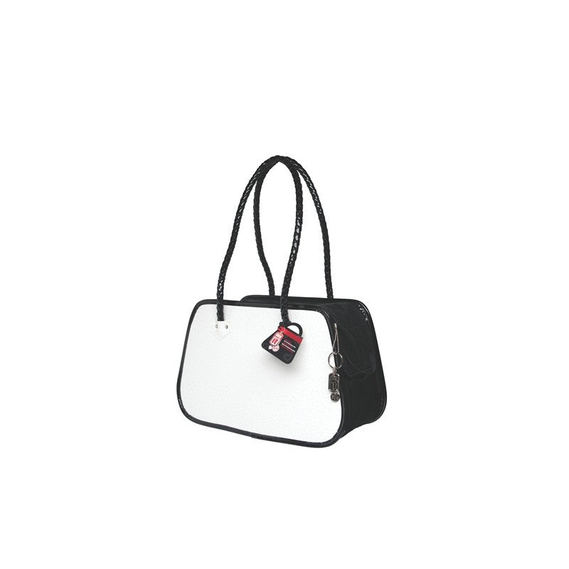 Dogit Style Faux Leather Rounded Milano Tote Carry Bag - Kohepets