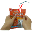 Bow Wow Mini Cat Stick in Salmon & Chicken Cat Treat 20g - Kohepets