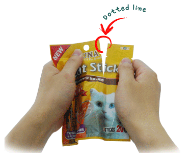 Bow Wow Mini Cat Stick in Tuna & Chicken Cat Treat 20g - Kohepets