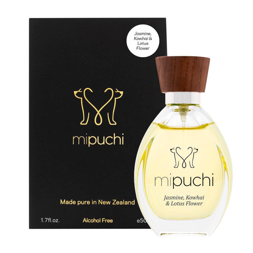 Mipuchi Jasmine, Kowhai & Lotus Flower Luxury Dog Perfume 50ml - Kohepets