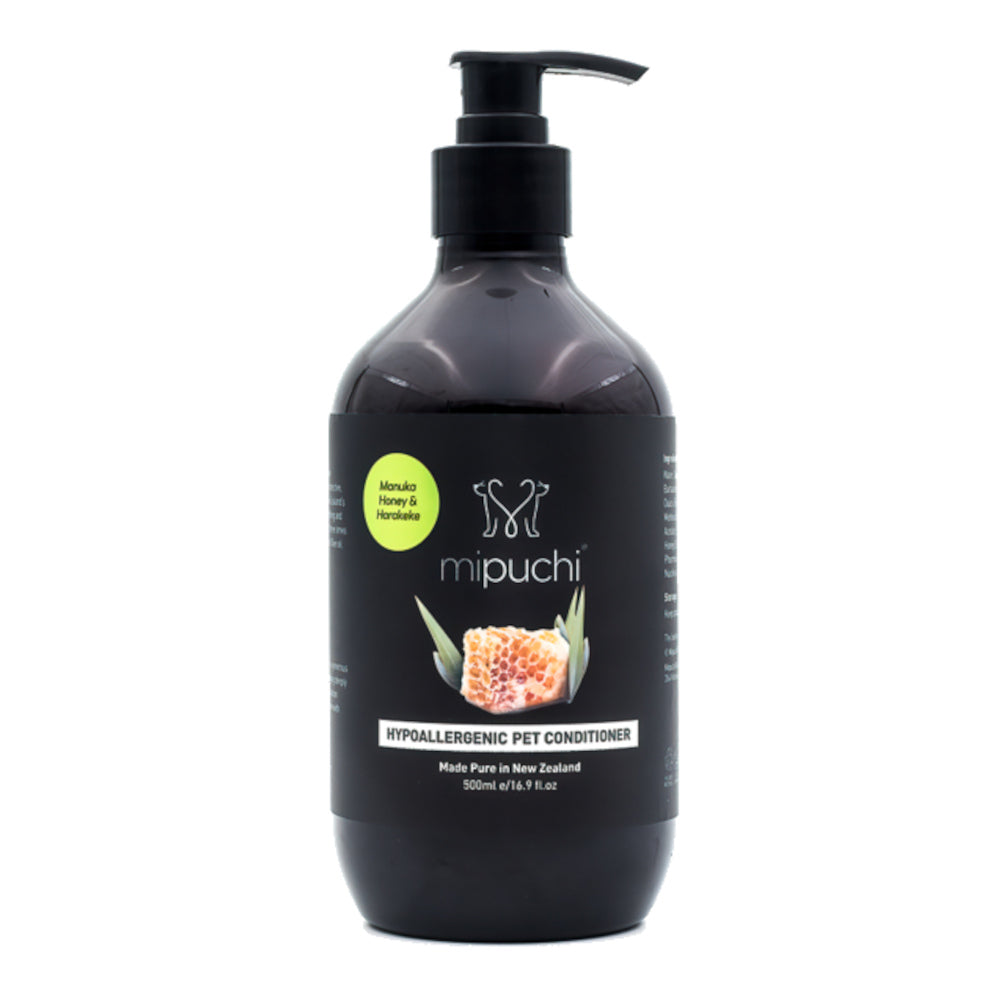 Mipuchi Manuka Honey & Harakeke Hypo-Allergenic Pet Conditioner 500ml - Kohepets