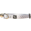 Mog & Bone Cat Collar - Grey Ikat - Kohepets