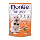 Monge Grill Salmon Pouch Dog Food 100g