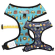 Moo+Twig Boy's Night Reversible Dog Harness - Kohepets