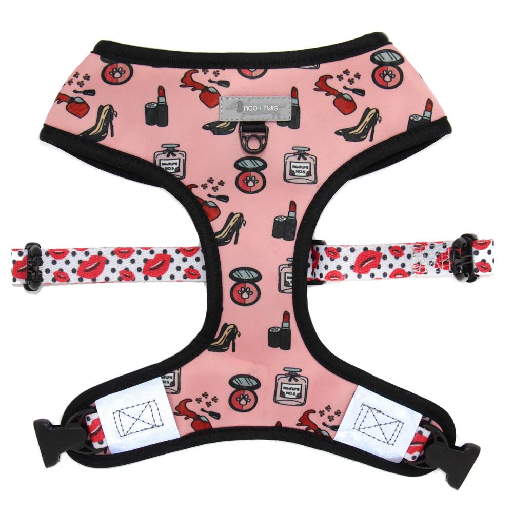 Moo+Twig Destructive Diva Reversible Dog Harness - Kohepets