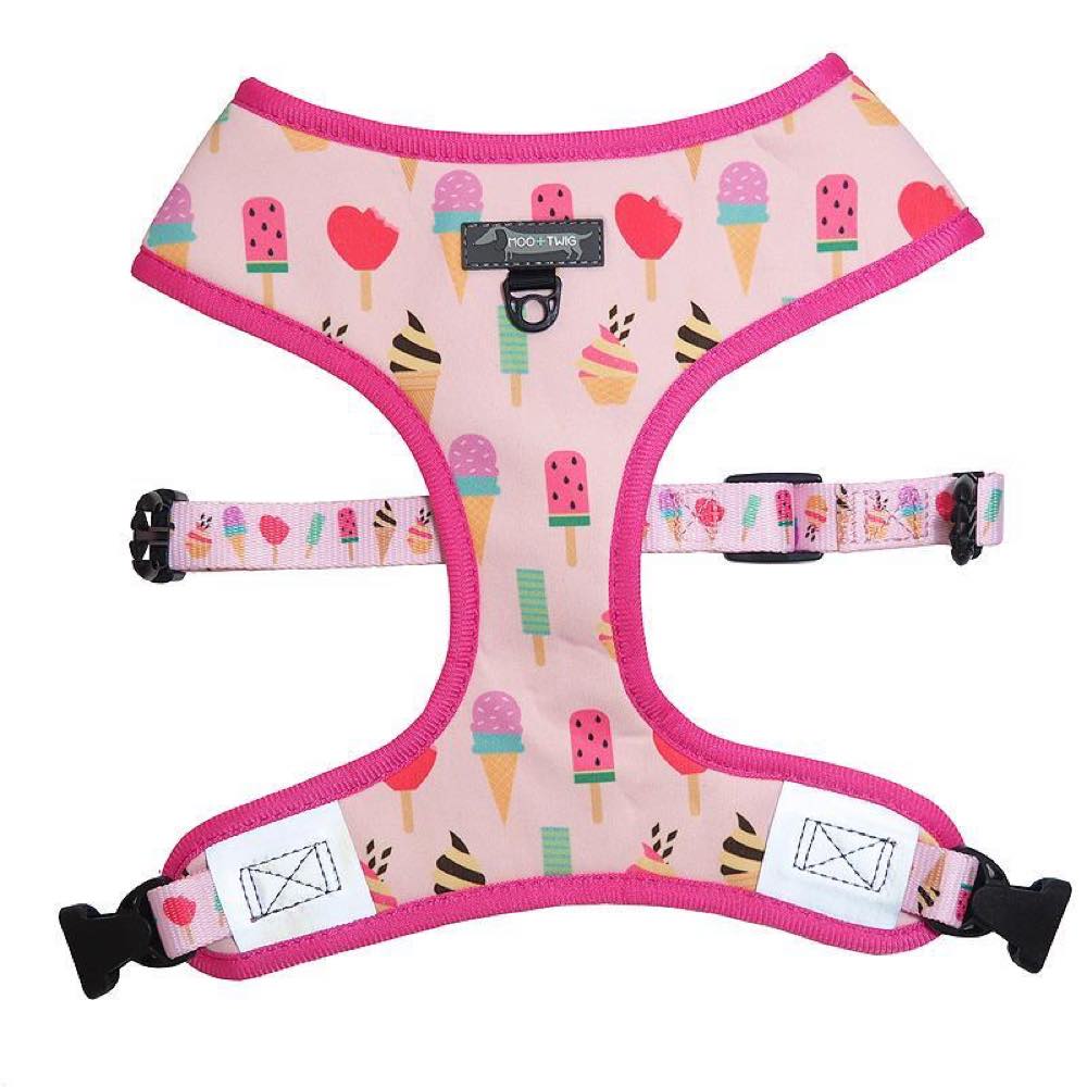 Moo+Twig Sweet Treat Reversible Dog Harness - Kohepets