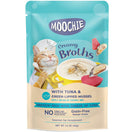 20% OFF: Moochie Creamy Broths With Tuna & Scallop Grain-Free Pouch Cat Food 40g x 16