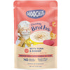 20% OFF: Moochie Creamy Broths With Tuna & Shrimp Grain-Free Pouch Cat Food 40g x 16