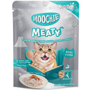 24% OFF: Moochie Meaty Tuna & Green-Lipped Mussel Recipe In Gravy Senior Pouch Cat Food 70g x 12