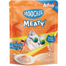 24% OFF: Moochie Meaty Tuna & Salmon Recipe In Jelly Adult Pouch Cat Food 70g x 12