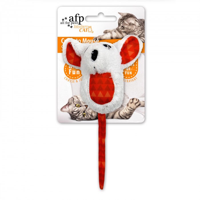 All For Paws Modern Cat Culbuto Mouse Cat Toy - Kohepets