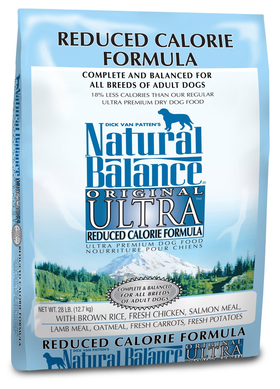 Natural Balance Ultra Original Reduced Calorie Dry Dog Food 4.5lb - Kohepets