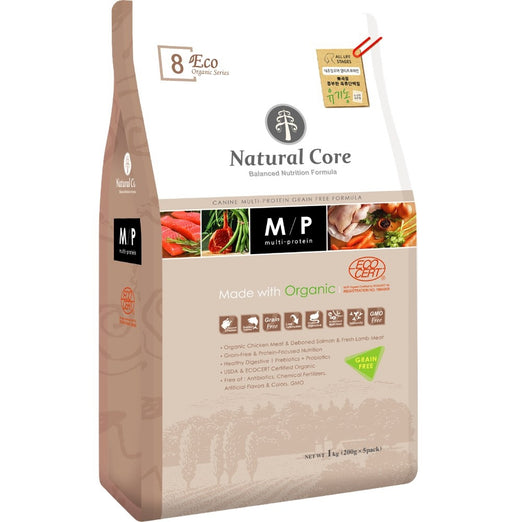 Natural Core Eco 8 Organic Multiple Protein Grain Free Dry Dog Food - Kohepets