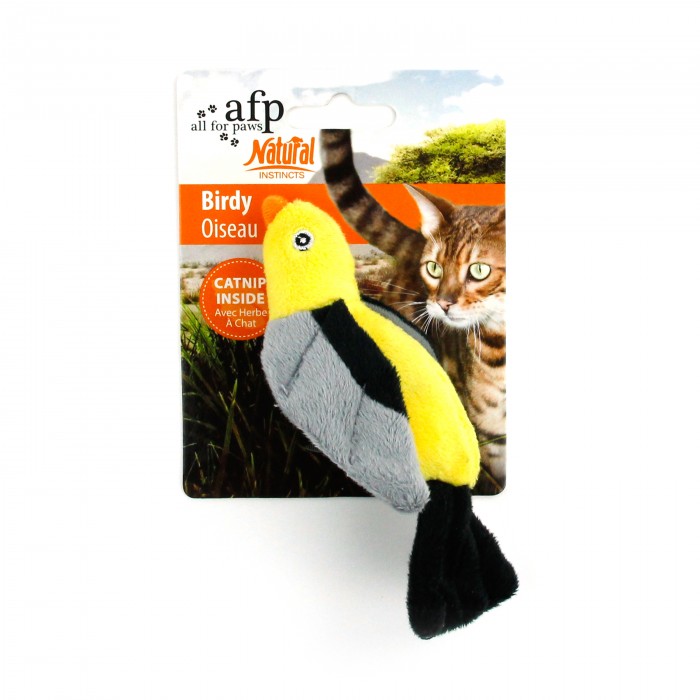 All For Paws Natural Instincts Dead Bird Cat Toy - Kohepets