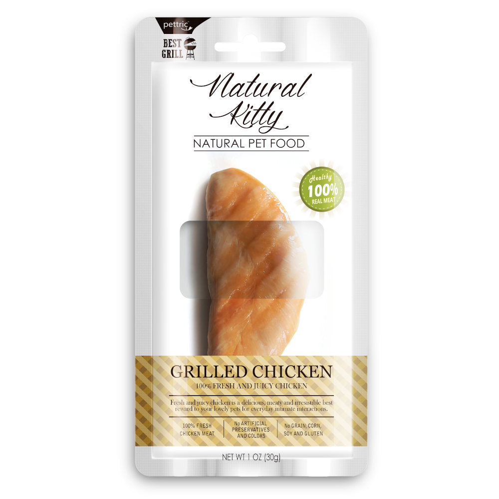 Natural Kitty Original Grilled Chicken Cat Treat 30g - Kohepets