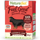 Naturediet Feel Good Chicken & Lamb Wet Dog Food 200g