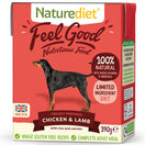 Naturediet Feel Good Chicken & Lamb Wet Dog Food 390g