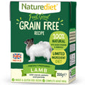 Naturediet Feel Good Grain Free Lamb Wet Dog Food 200g - Kohepets