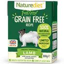 Naturediet Feel Good Grain Free Lamb Wet Dog Food 200g (Exp Dec 21)