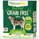 Naturediet Feel Good Grain Free Lamb Wet Dog Food 390g (Exp Mar 22)
