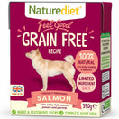 Naturediet Feel Good Grain Free Salmon Wet Dog Food 390g