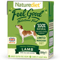 Naturediet Feel Good Lamb Wet Dog Food 200g - Kohepets