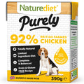 Naturediet Purely Chicken Grain Free Wet Dog Food 390g - Kohepets