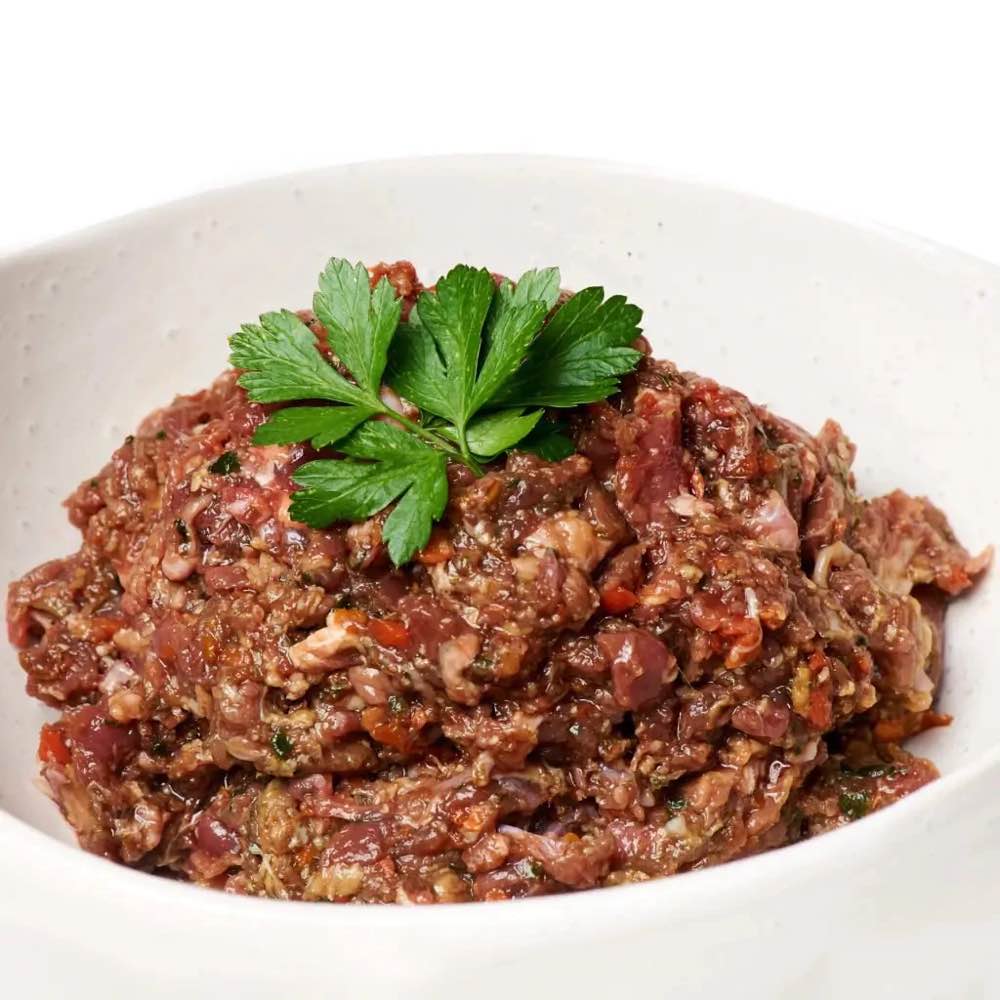 NatureDog Raw Beef Frozen Dog Food 500g