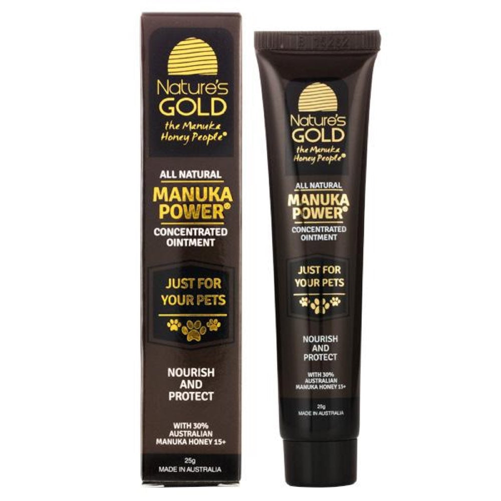 Nature’s Gold Just for Pets Manuka Power Concentrated Ointment 25g - Kohepets
