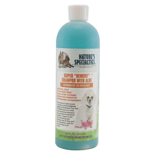Nature's Specialties Super Remedy With Aloe Vera Shampoo For Pets 16oz - Kohepets