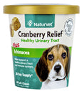 18% OFF: NaturVet Cranberry Relief Plus Echinacea Soft Chew Cup 60 count