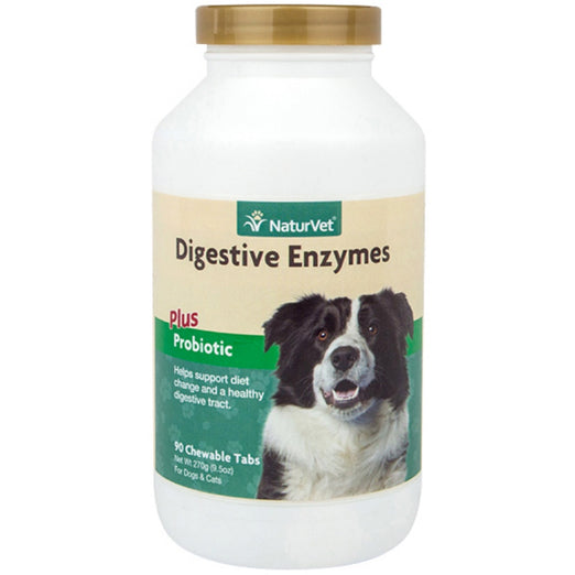 NaturVet Digestive Enzymes Chewable Tablets 270g - Kohepets