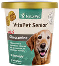18% OFF: NaturVet VitaPet SENIOR Plus Glucosamine Soft Chew CUP 60 count