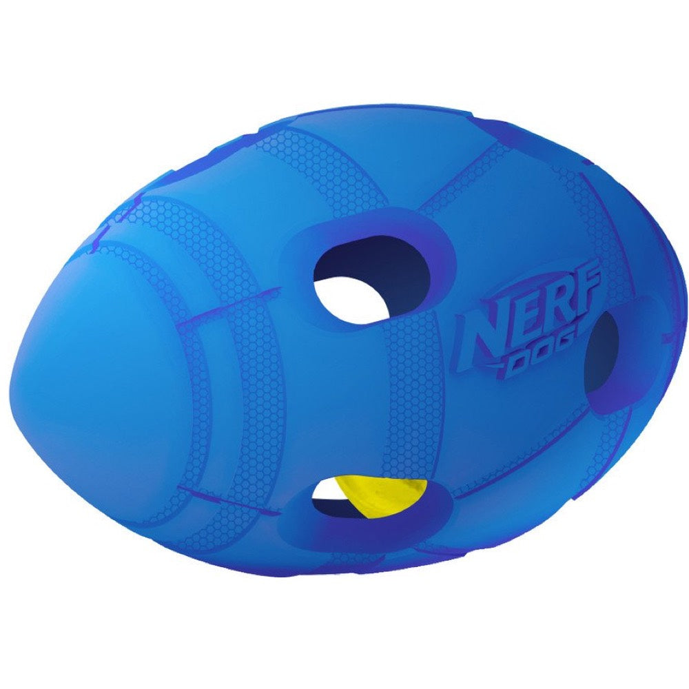 Nerf Dog LED Bash Football LightUp Dog Toy (Medium) Kohepets
