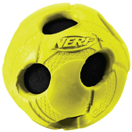 Nerf Dog Wrapped Bash Ball Dog Toy (Small) - Kohepets